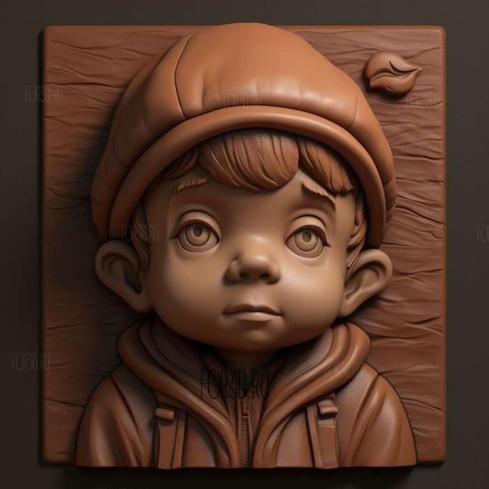 Kyle Broflovski 4 3d stl модель для ЧПУ